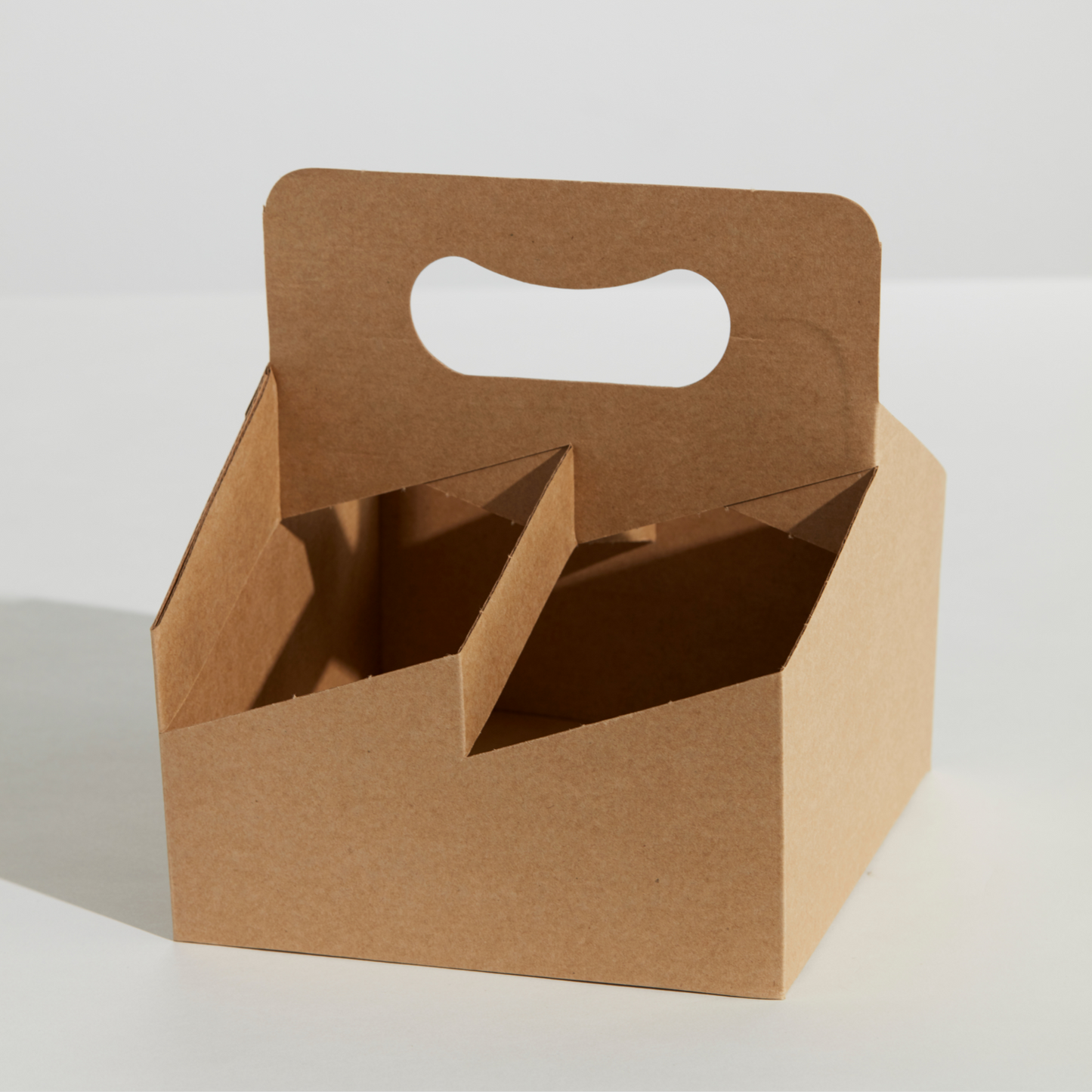 4 Cup Carry Tray with Handle