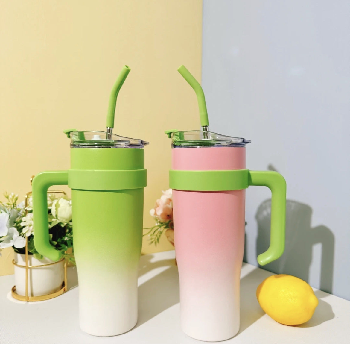 Eco-Friendly Stainless Steel 40oz Tumbler