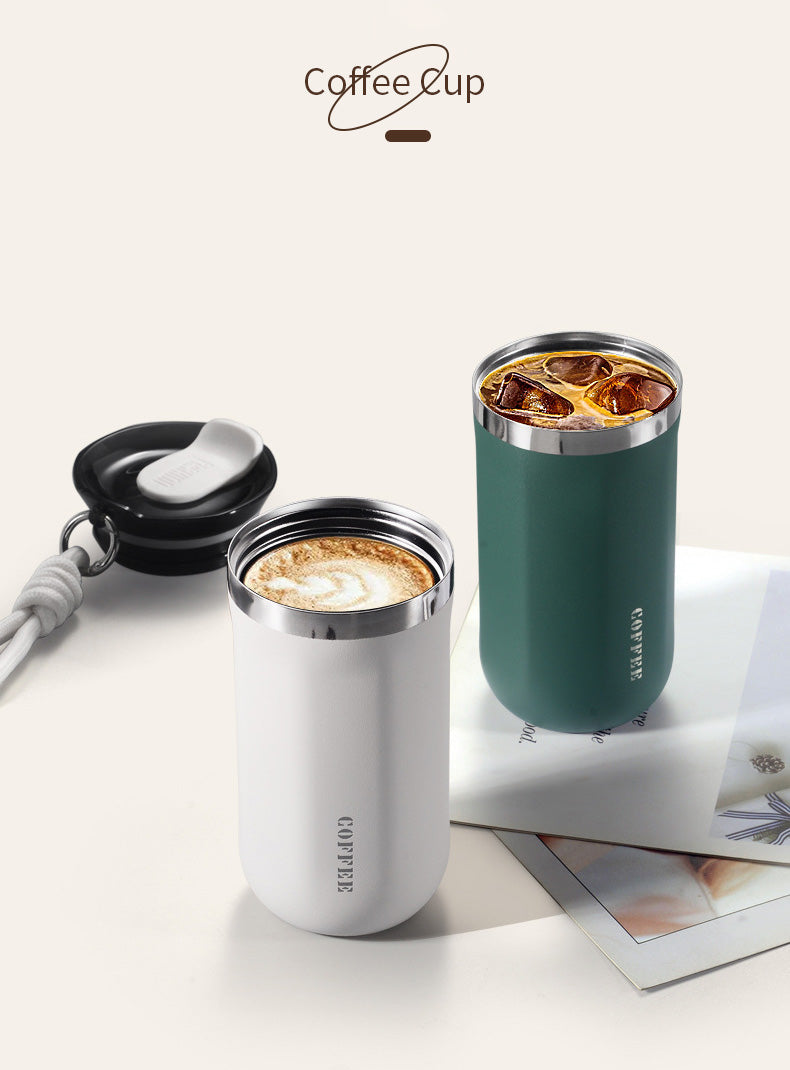 Custom Logo Portable Travel Mug 350/550ML Small Coffee Tumbler for Travel Stainless Steel Coffee Tumbler With Lids