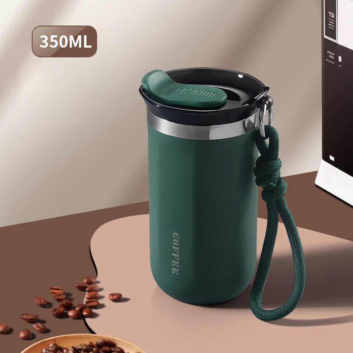 Custom Logo Portable Travel Mug 350/550ML Small Coffee Tumbler for Travel Stainless Steel Coffee Tumbler With Lids