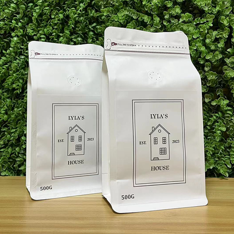 Custom Coffee Bags for Roasters SA UAE 250g 1kg Coffee Bags with Valve and Zipper Coffee Beans Packaging Bags