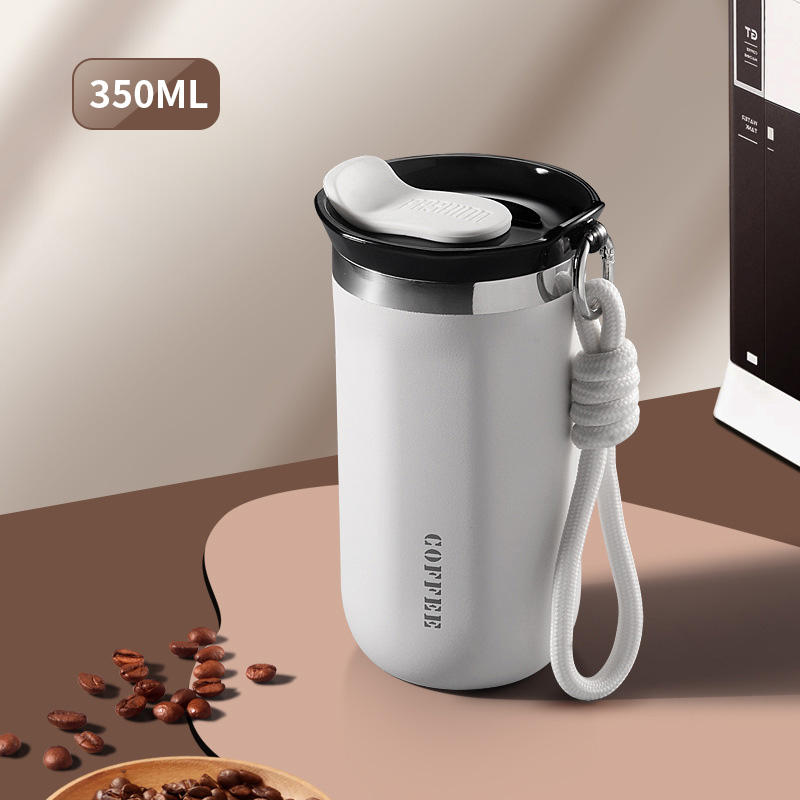 Custom Logo Portable Travel Mug 350/550ML Small Coffee Tumbler for Travel Stainless Steel Coffee Tumbler With Lids