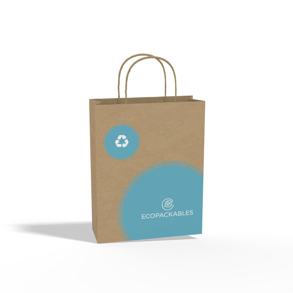 Customized Retail Paper Shopping Bags